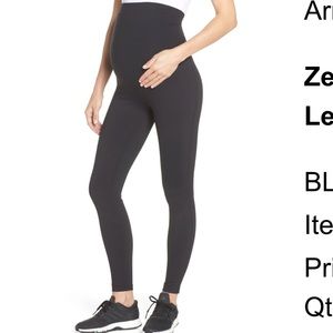 Zella Mamasana Live In Maternity Ankle Leggings. Excellent Used Condition!